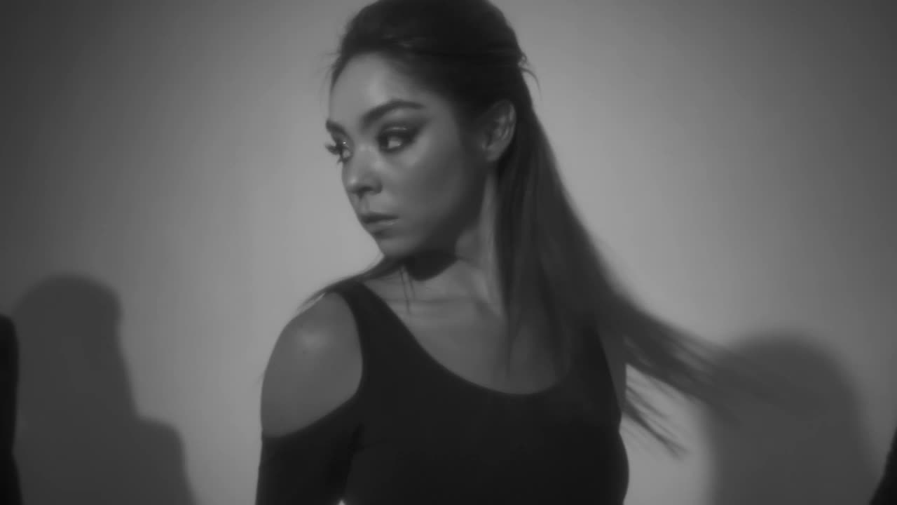 Download Stock Video Black And White Scene Of A Three Girl Choreography Live Wallpaper For PC