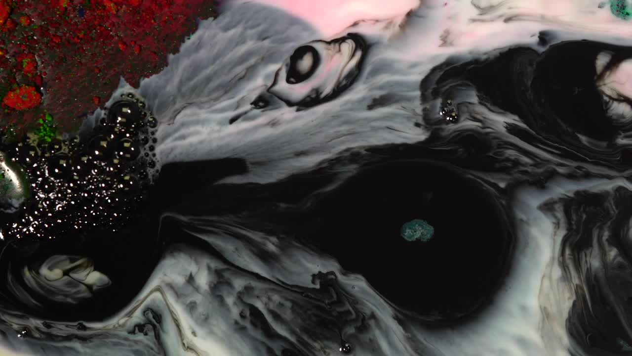 Download Stock Video Black And White Paint Live Wallpaper For PC