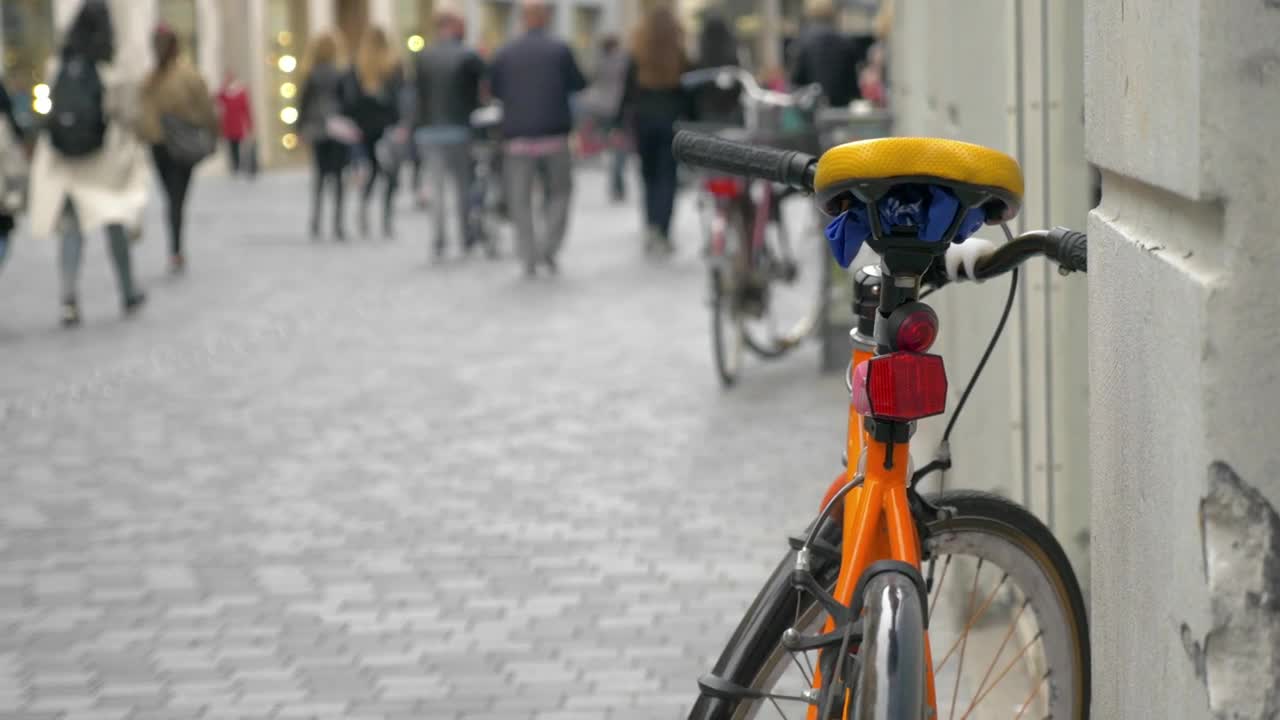 Download Stock Video Bikes Parked Along A Street Live Wallpaper For PC