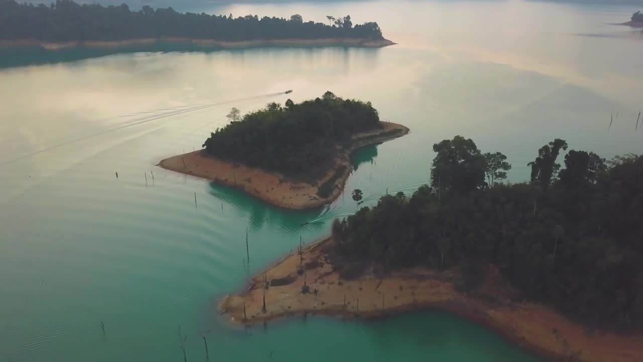 Download Stock Video Big Lake With Small Paradise Islands Live Wallpaper For PC