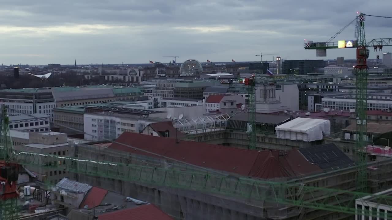 Download Stock Video Berlin With Some Buildings Under Construction Live Wallpaper For PC