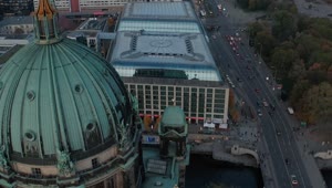 Stock Video Berlin Cathedral From The Air Live Wallpaper For PC