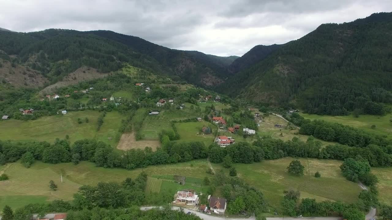 Download Stock Video Beautiful Village In The Mountains Live Wallpaper For PC