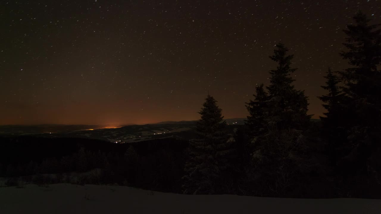 Download Stock Video Beautiful Sunrise During A Cold Winter In Nature Live Wallpaper For PC