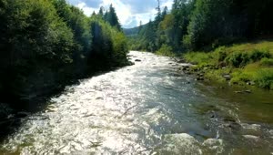 Stock Video Beautiful River In The Mountain Live Wallpaper For PC