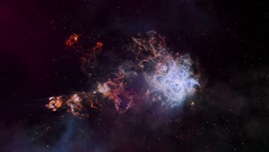 Stock Video Beautiful Glowing Nebula In Space Live Wallpaper For PC