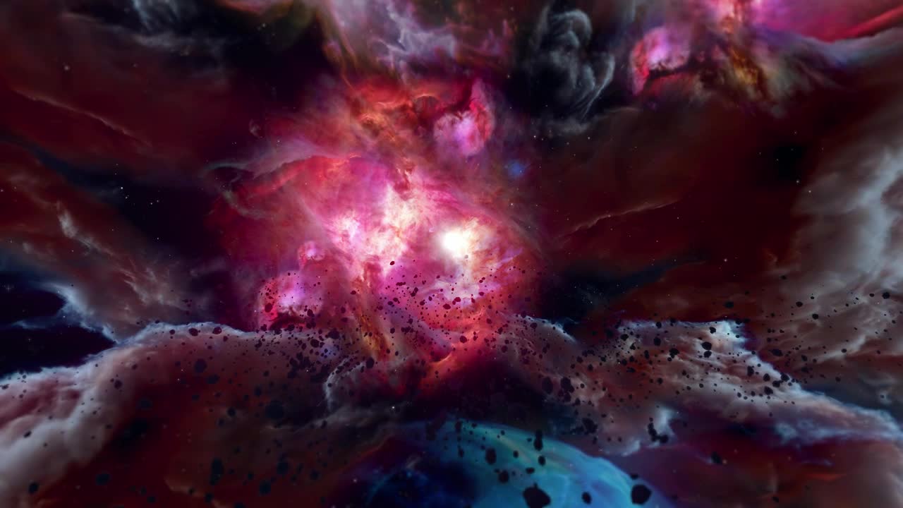 Download Stock Video Beautiful Glowing Gas Clouds In Space Live Wallpaper For PC