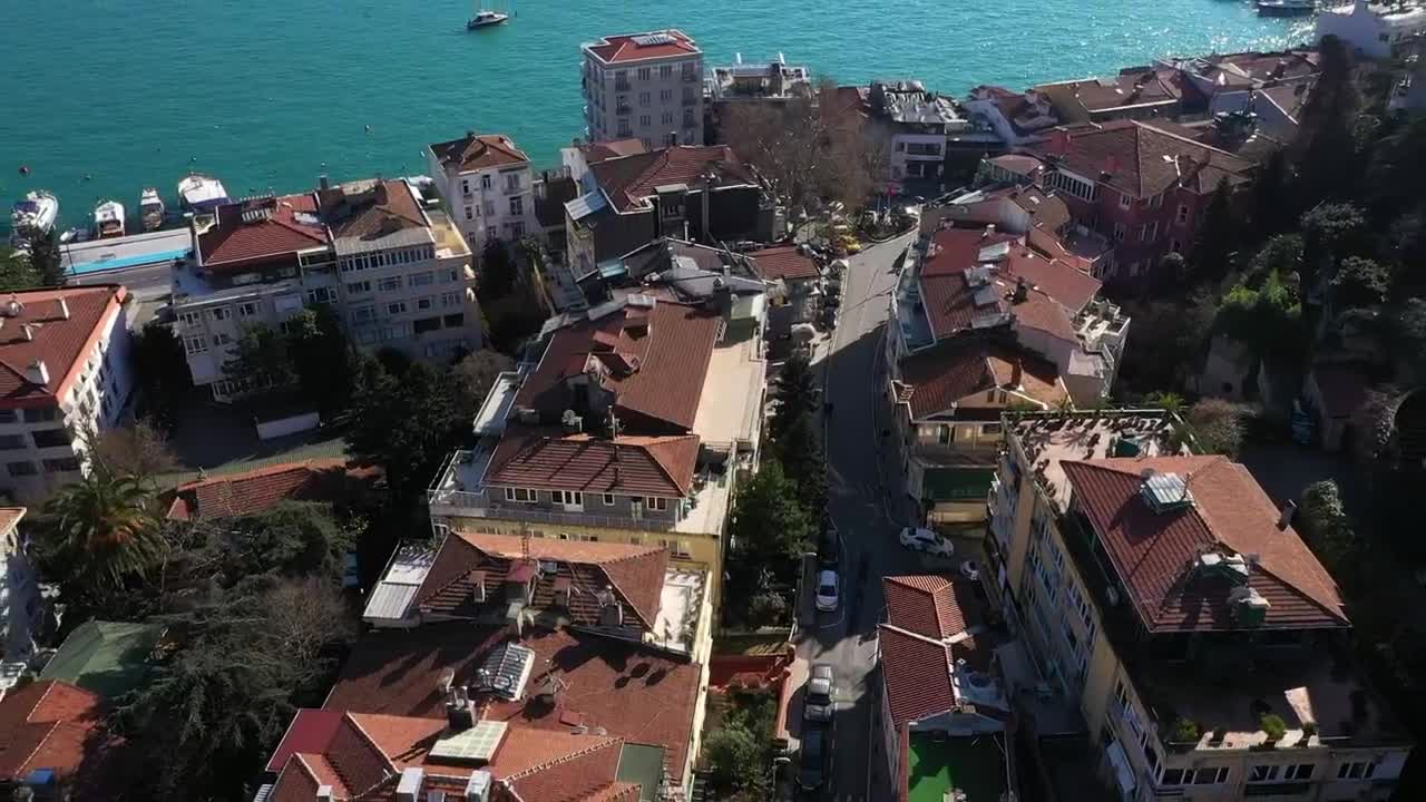 Download Stock Video Beautiful Coastal Town Live Wallpaper For PC