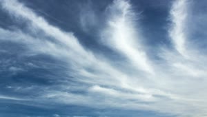Video Stock Cloud Lines Across The Sky Live Wallpaper For PC