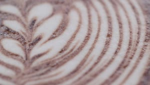 Video Stock Closeup Video Of Latte Flower Art Live Wallpaper For PC