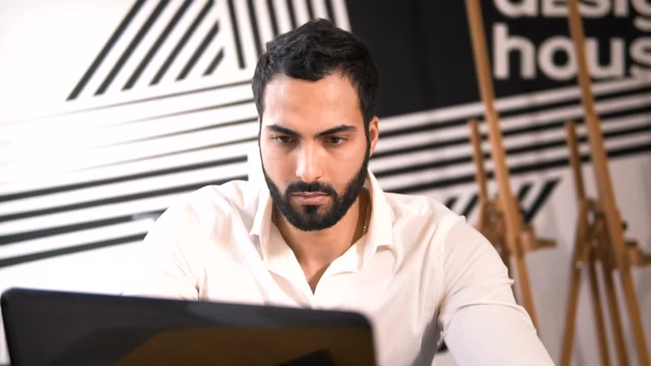 Download Video Stock Closeup Of Professional Man In Modern Office Live Wallpaper For PC