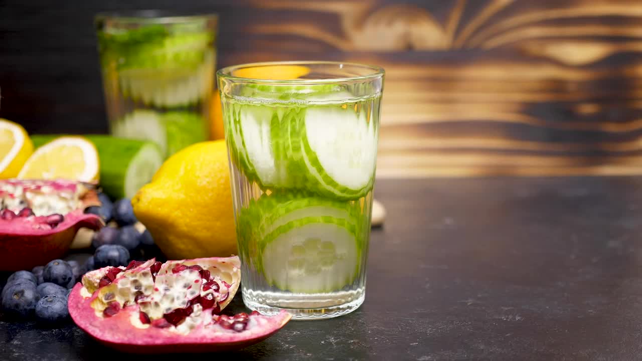 Download Video Stock Closeup Of Fruit Drinks Live Wallpaper For PC