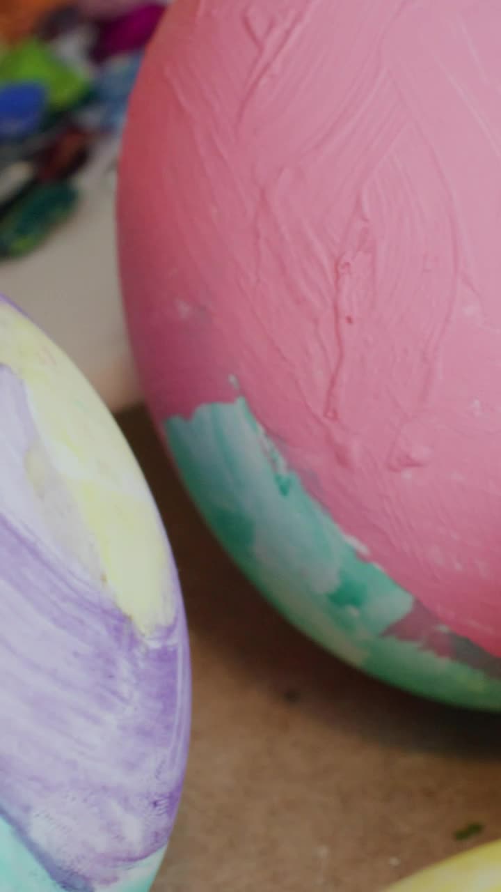 Download Video Stock Close Up View Of Women Easter Eggs Live Wallpaper For PC