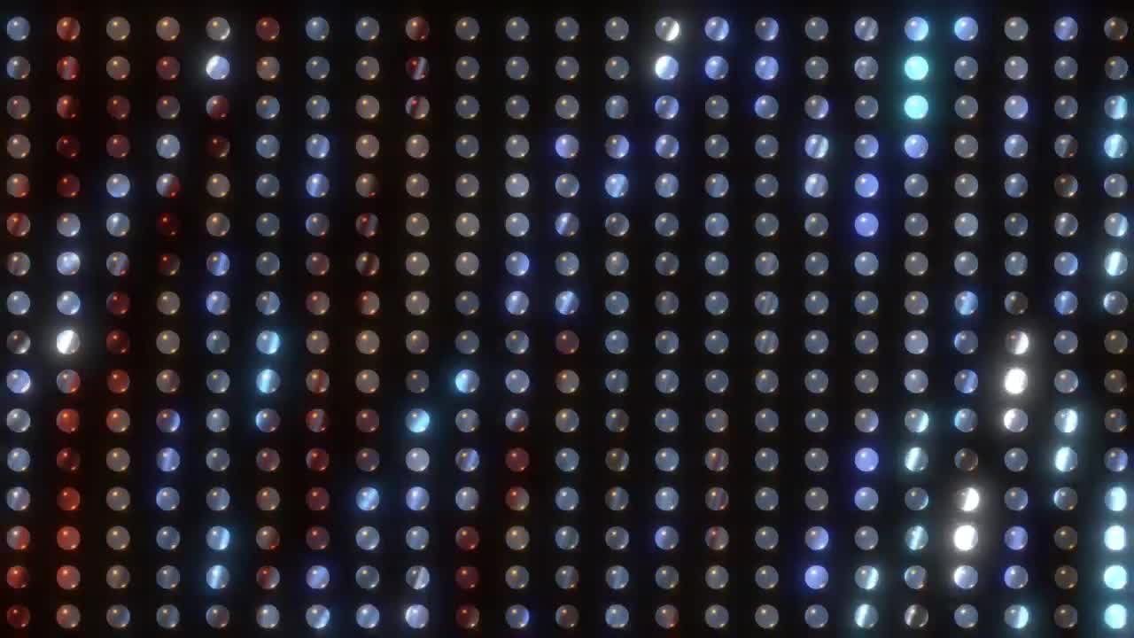 Download Video Stock Close Up To A Luminous Led Screen Live Wallpaper For PC