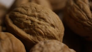 Video Stock Close Up Shot Of Walnuts In The Shell Live Wallpaper For PC
