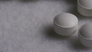 Video Stock Close Up Of White Pills Rotating Live Wallpaper For PC