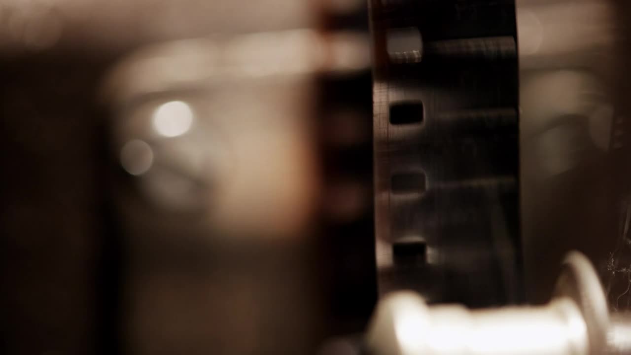 Download Video Stock Close Up Of Vintage Movie Film Live Wallpaper For PC