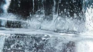 Video Stock Close Up Of Ice Melting Live Wallpaper For PC