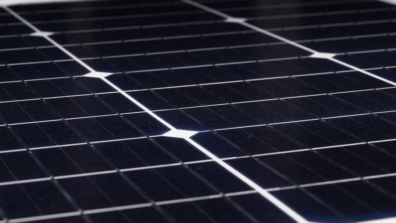 Download Video Stock Close Up Of A Solar Panel Device Live Wallpaper For PC