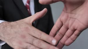 Video Stock Close Up Handshake Between Formal Dressed Men Live Wallpaper For PC