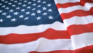 Video Stock Close Shot Of The United States Flag Live Wallpaper For PC