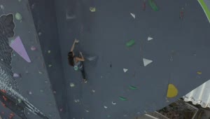 Video Stock Climbing A Large Tower To Practice Mountaineering Smal Live Wallpaper For PC