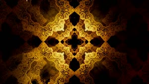 Video Stock Classic Golden Islamic Patterns D Live Wallpaper For PC