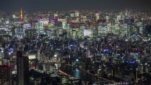 Video Stock Cityscape Of The Tokyo Metropolis Live Wallpaper For PC