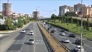 Video Stock City Road With Traffic On A Sunny Day Live Wallpaper For PC