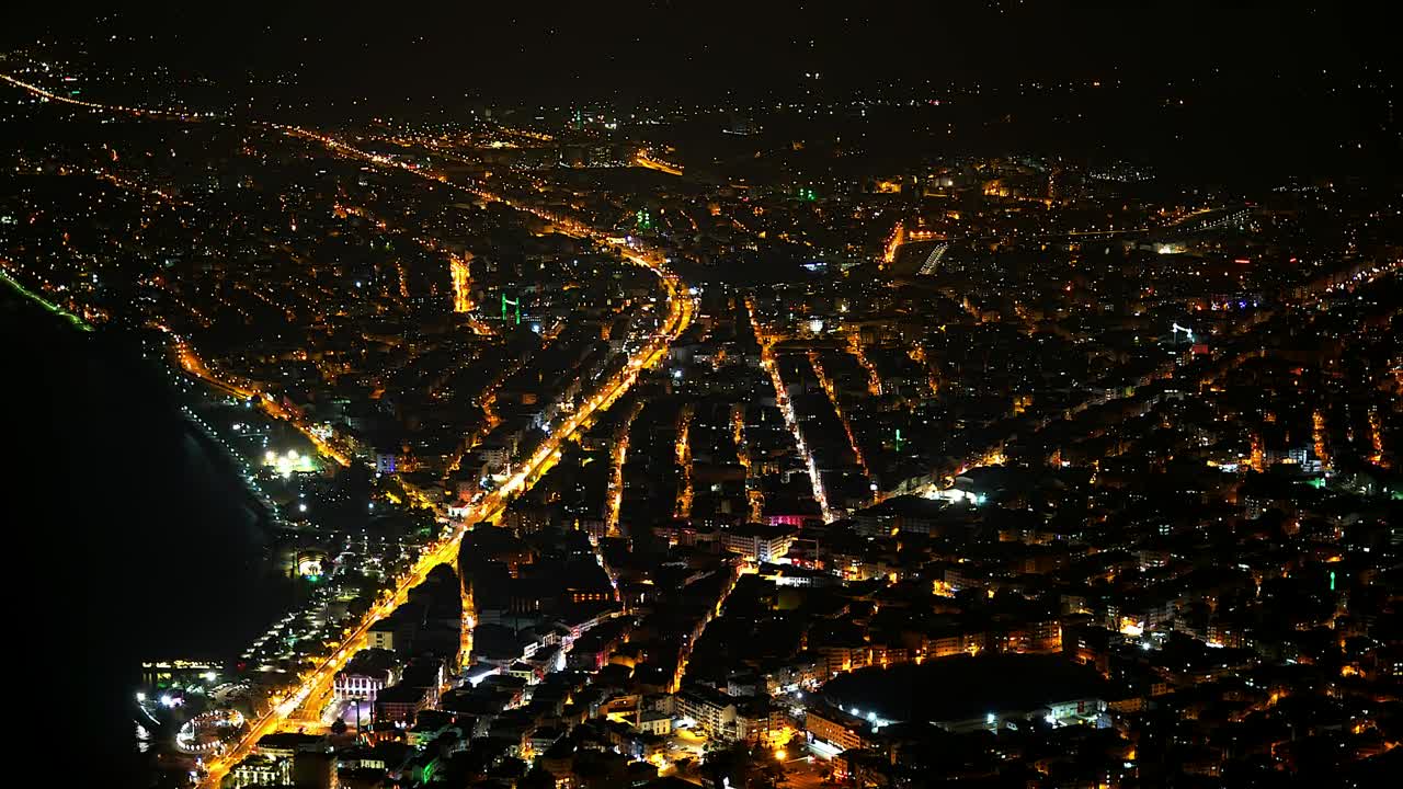 Download Video Stock City Night Lights Live Wallpaper For PC