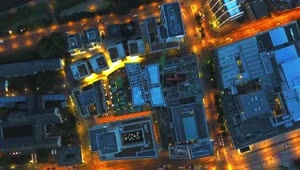 Video Stock City Night Lights In The City Top Shot Live Wallpaper For PC