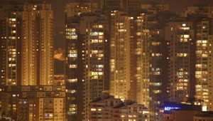 Video Stock City Buildings Lights Landscape Live Wallpaper For PC