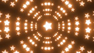 Video Stock Circular Star Shaped Panel Of Lights Live Wallpaper For PC