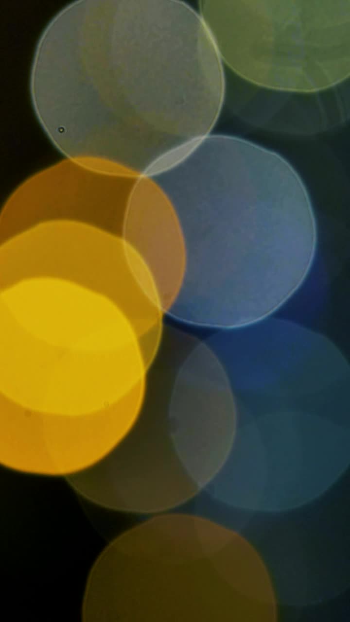 Download Video Stock Circles Of Light Out Of Focus In A Very Tight Live Wallpaper For PC