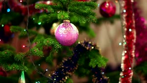 Video Stock Christmas Sphere Decoration Live Wallpaper For PC