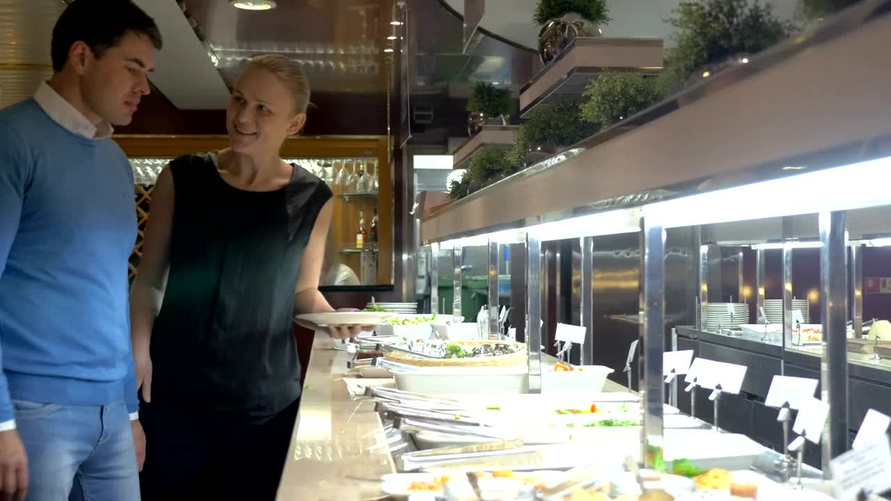 Download Video Stock Choosing Food At A Buffet Live Wallpaper For PC