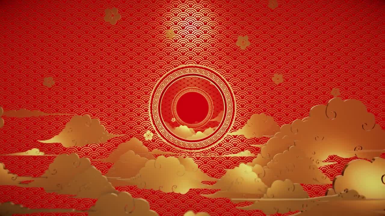 Download Video Stock Chinese Style Representation Of The Sun And Sky Live Wallpaper For PC