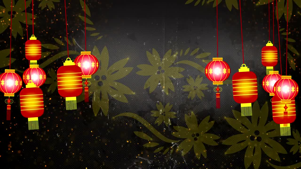 Download Video Stock Chinese Lantern Lights D Animation Live Wallpaper For PC