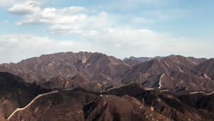Video Stock Chinese Great Wall In The Mountains Live Wallpaper For PC