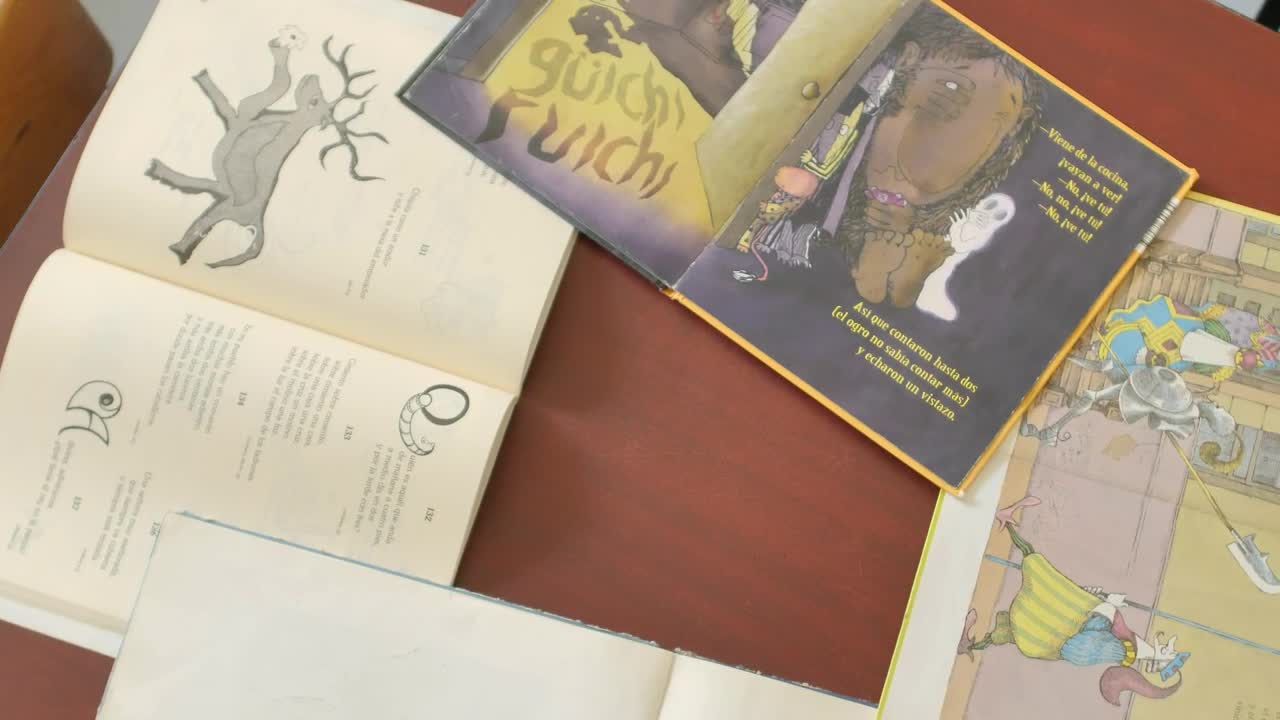 Download Video Stock Childrens Story Books Viewed From Above Live Wallpaper For PC