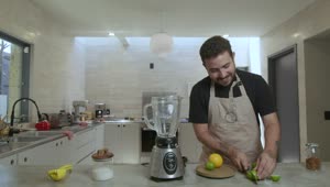Video Stock Chef Slicing Lemons And Oranges Live Wallpaper For PC