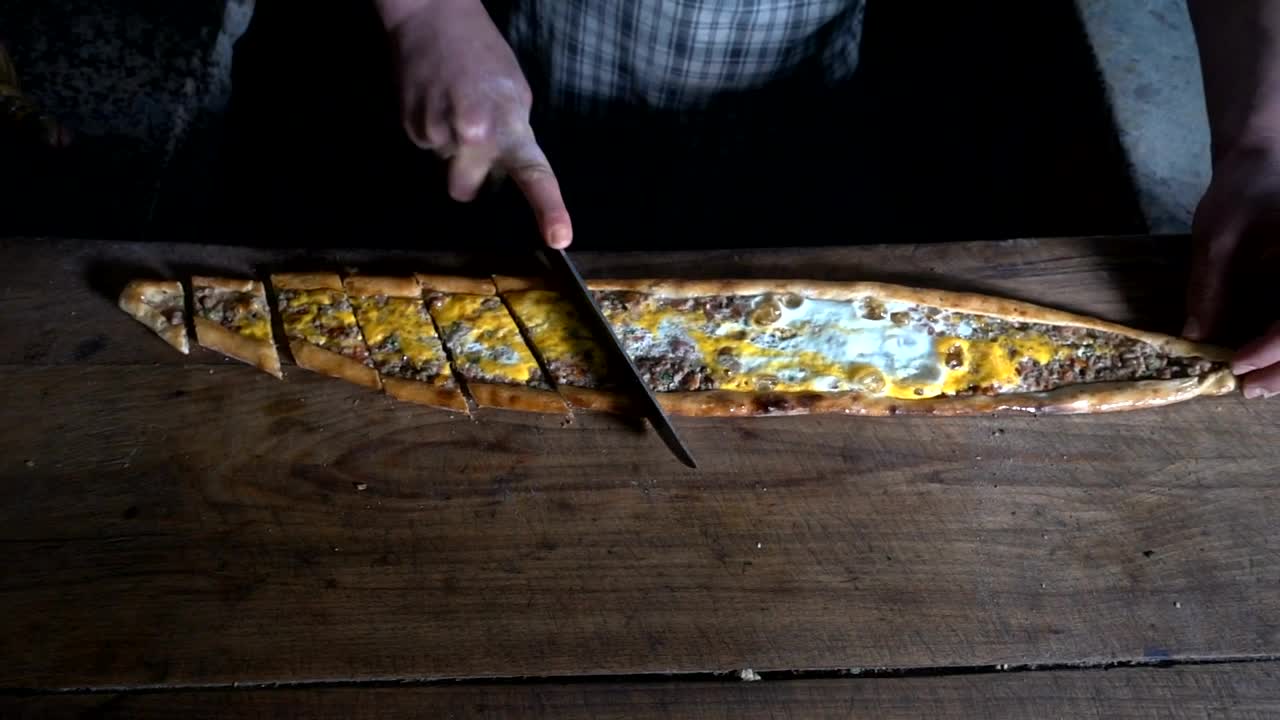 Download Video Stock Chef Slicing A Turkish Dish Live Wallpaper For PC