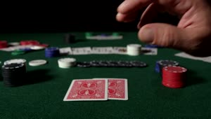 Video Stock Checking The Cards Dealt Live Wallpaper For PC