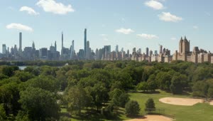 Video Stock Central Park With Buildings On The Skyline Live Wallpaper For PC