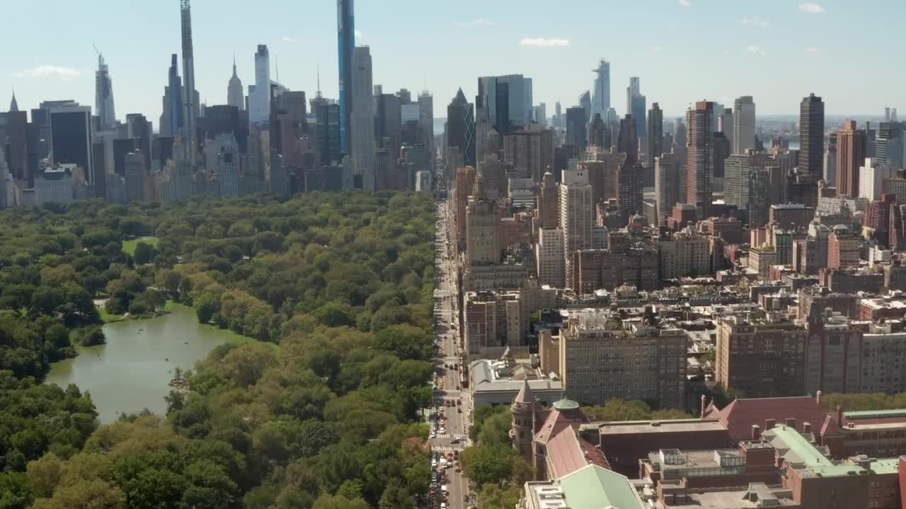 Download Video Stock Central Park In New York Seen From A Drone Live Wallpaper For PC