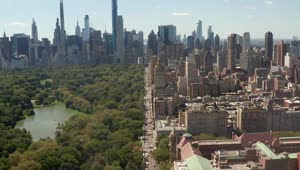 Video Stock Central Park In New York Seen From A Drone Live Wallpaper For PC