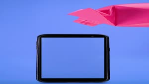 Video Stock Cell Phone Filled With A Pink Liquid Like A Glass Live Wallpaper For PC