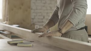 Video Stock Carpenter Clearing Saw Dust Live Wallpaper For PC