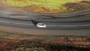 Video Stock Car Driving Down A Curving Road Live Wallpaper For PC