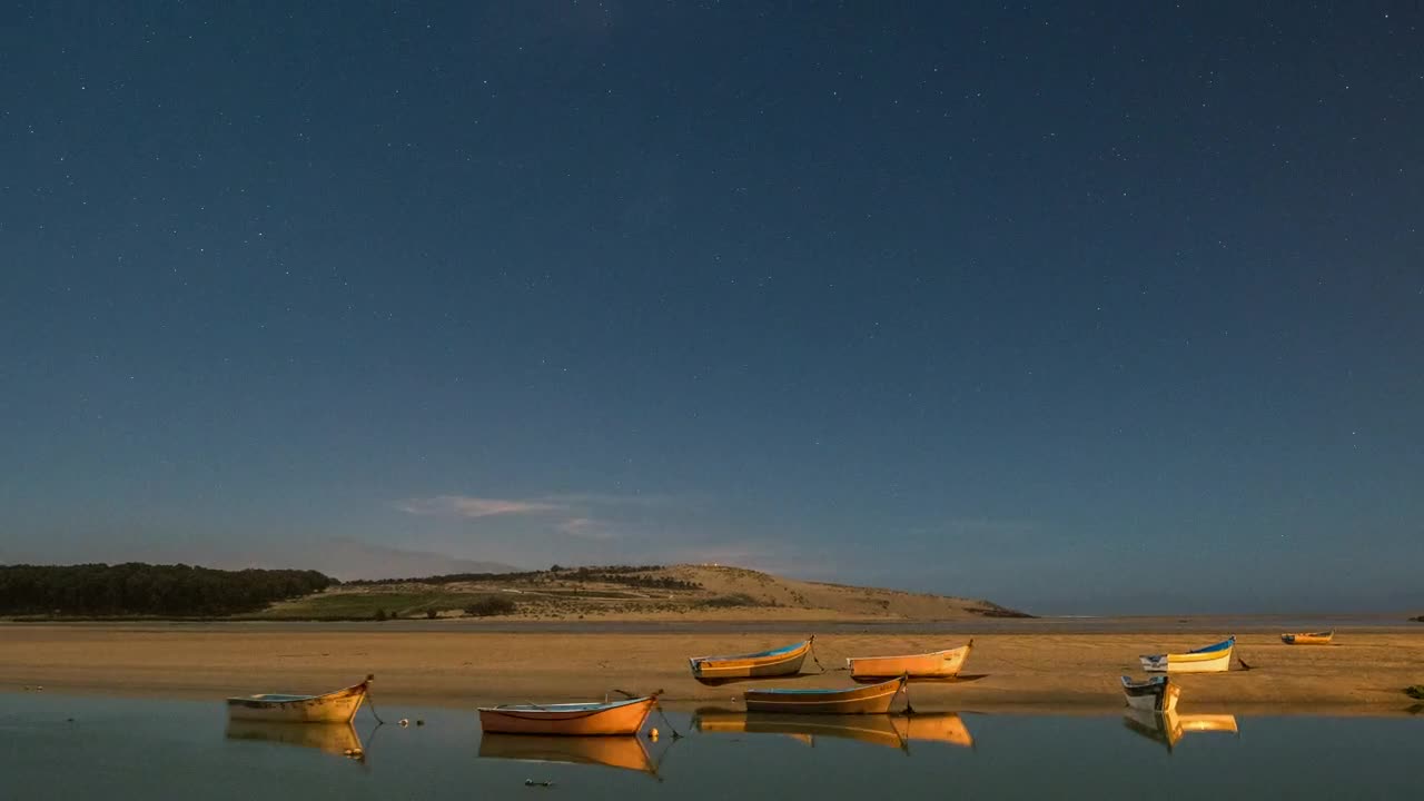 Download Video Stock Canoes On The Lake Live Wallpaper For PC